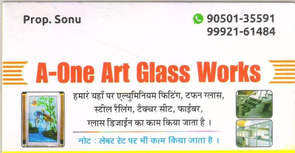 A ONE ART GLASS WORKS