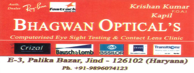 Bhagwan Opticals