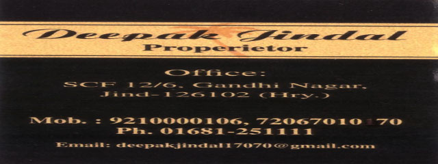 Deepak Jindal Properitor