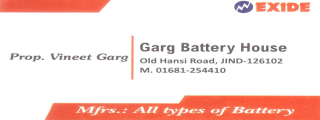 Garg Battery House