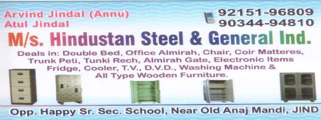 M/s. Hindustan Steel and General Industries