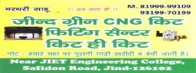 Jind Green CNG Kit Fitting