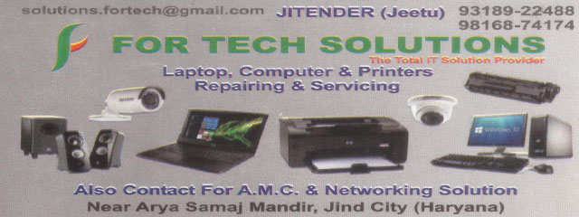 For Tech Solutions