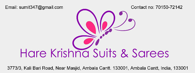 Hare Krishna Suits And Saree in Ambala Cantt