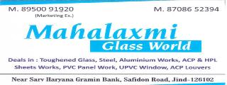 Mahalakshmi Glass World