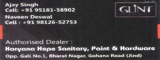 Haryana Hope Sanitary,Paint & Hardware