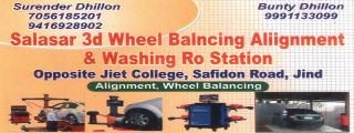 Salasar 3D Wheel Balancing Alignment and Washing Station